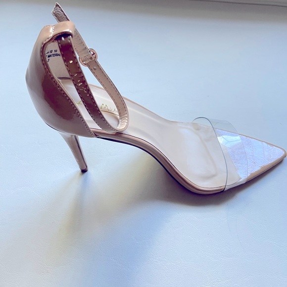 ✨NEW✨ Clear & nude strappy sandal - Picture 5 of 7